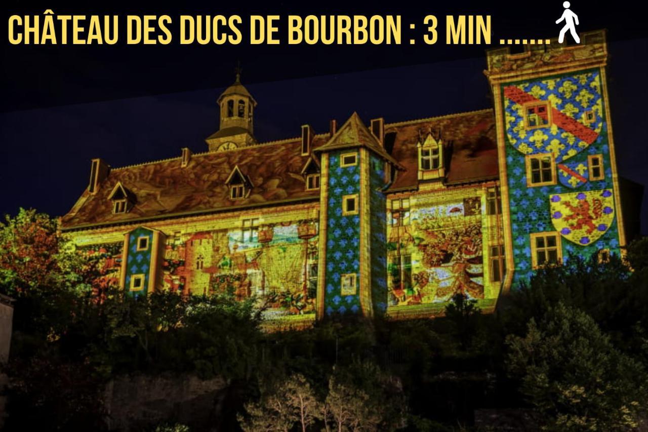 Centre-Ville - Gare - Jardin Wilson - Chateau Bourbon Montluçon Buitenkant foto