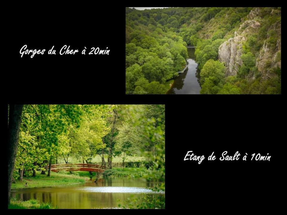 Centre-Ville - Gare - Jardin Wilson - Chateau Bourbon Montluçon Buitenkant foto